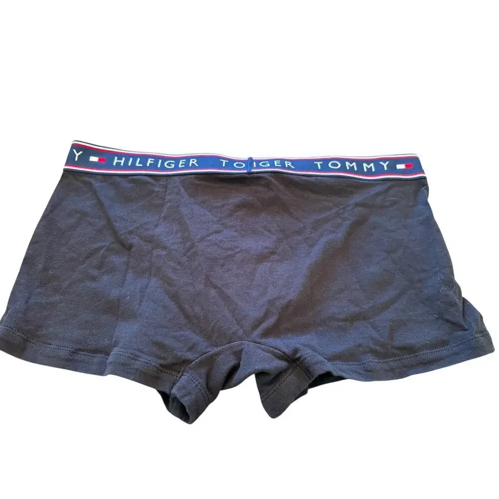 Tommy Hilfiger Men's Black Cotton Stretch Underwear 3 Pack Size L